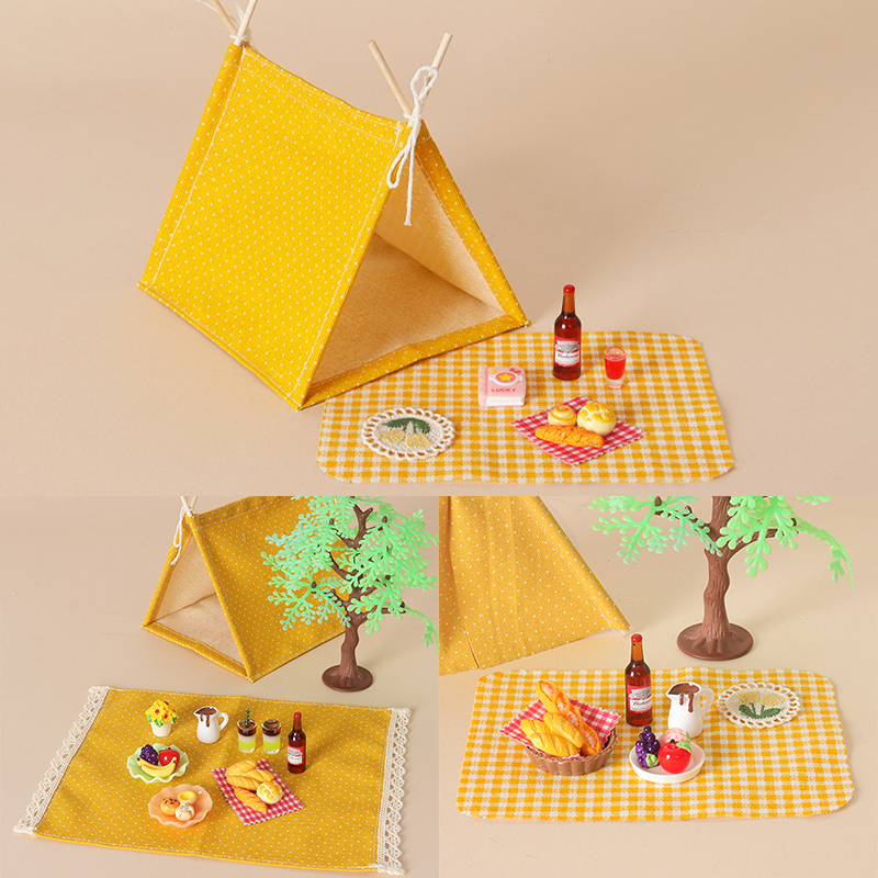 DIY Miniature Camping Tent Set - Outdoor Furniture Diy review and price