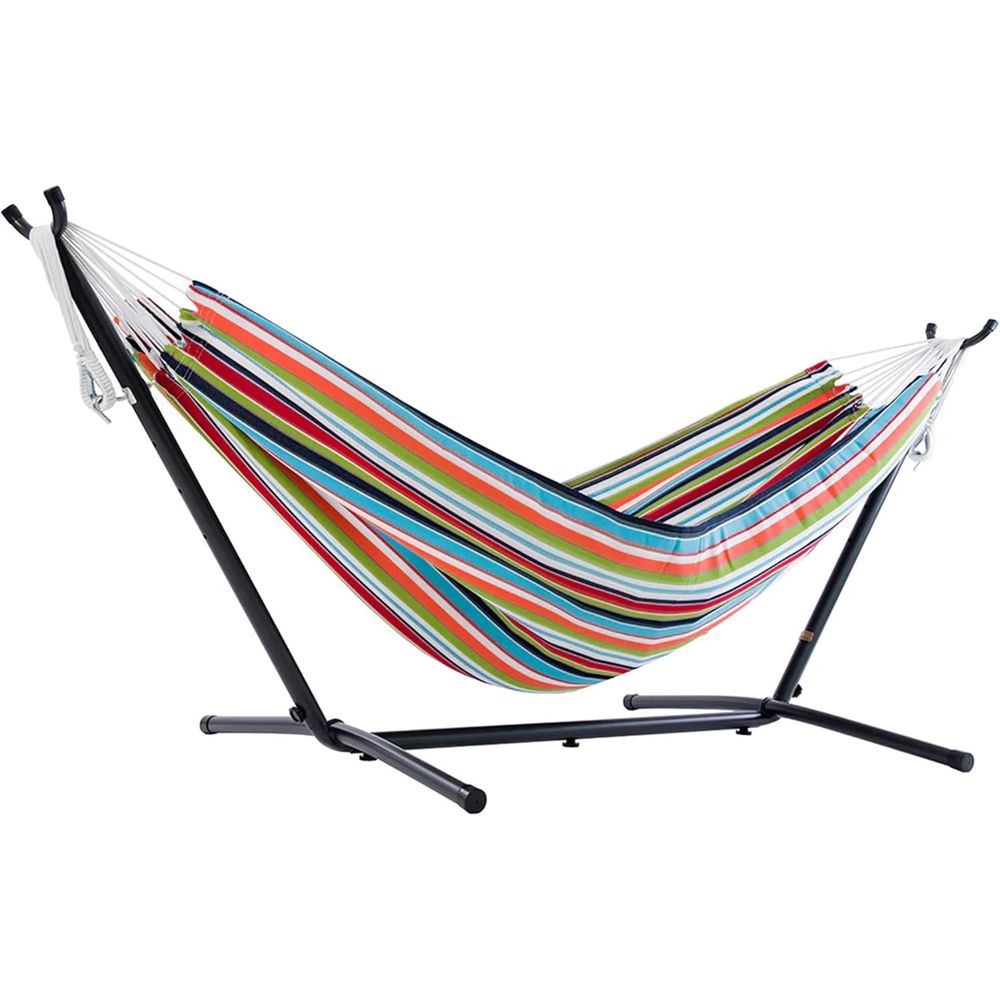 Portable Heavy-Duty Double Ham - Hammock With Stand review and price
