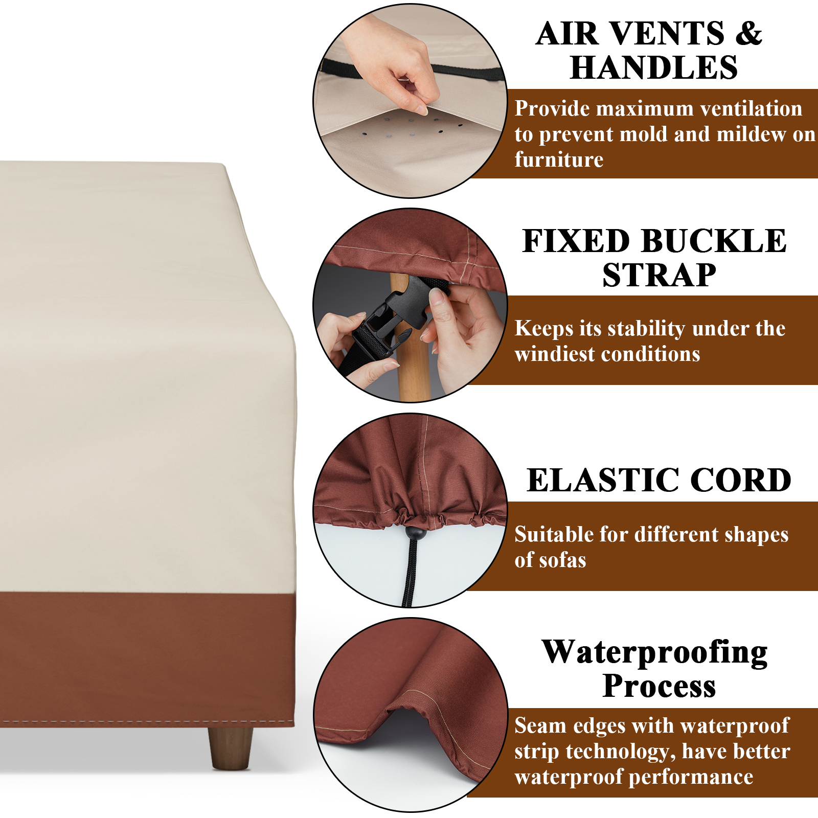 Outdoor Sofa Cover Waterproof  - Outdoor Furniture Plans review and price