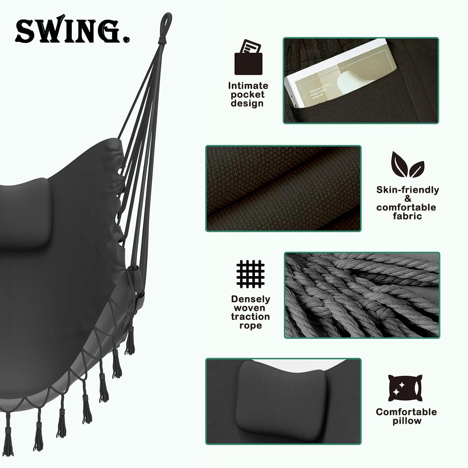 U-Shaped Hammock Chair with St - Hammock With Stand review and price