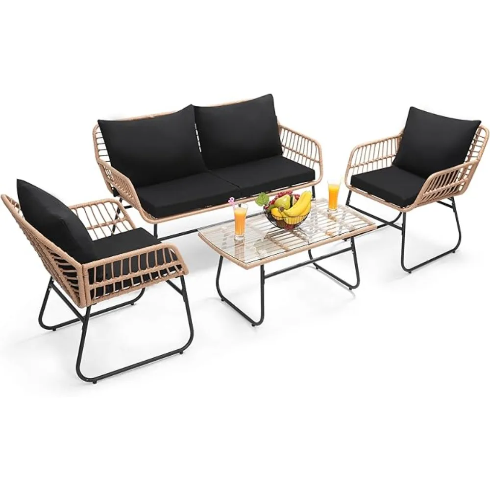 4 Piece Patio Bistro Outdoor u - Outdoor Furniture On Sale review and price