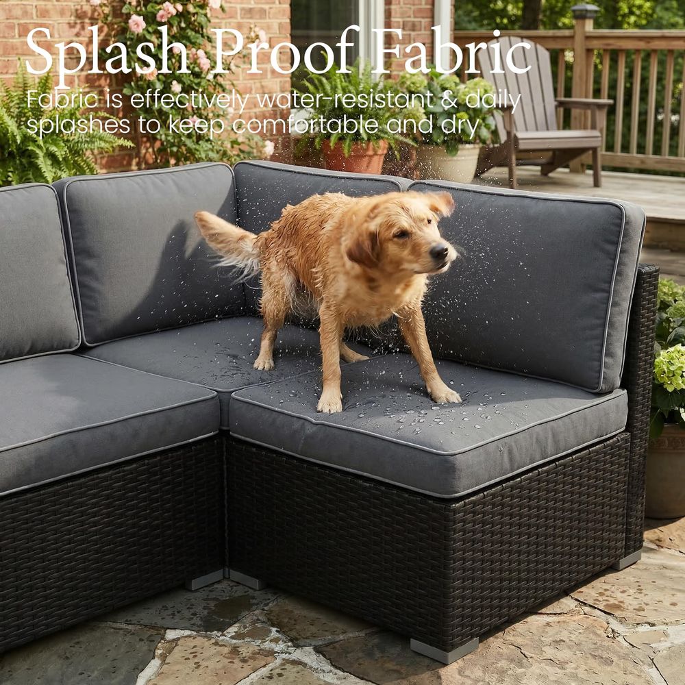 15 Piece Patio Furniture Set w - Outdoor Furniture And Fire Pit review and price