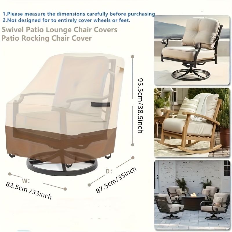 MARIIS Outdoor Swivel Chair Co - Outdoor Furniture Covers review and price